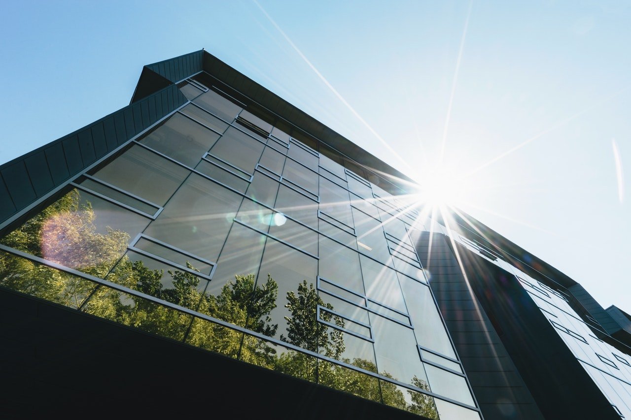 Edificio de oficinas moderno